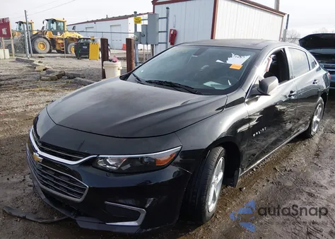2017 Chevrolet Malibu Ls из США, поврежденный, VIN 1G1ZB5STXHF115647